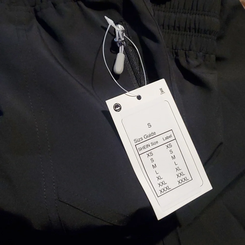 Shein Black Joggers NWT - Picture 3 of 4